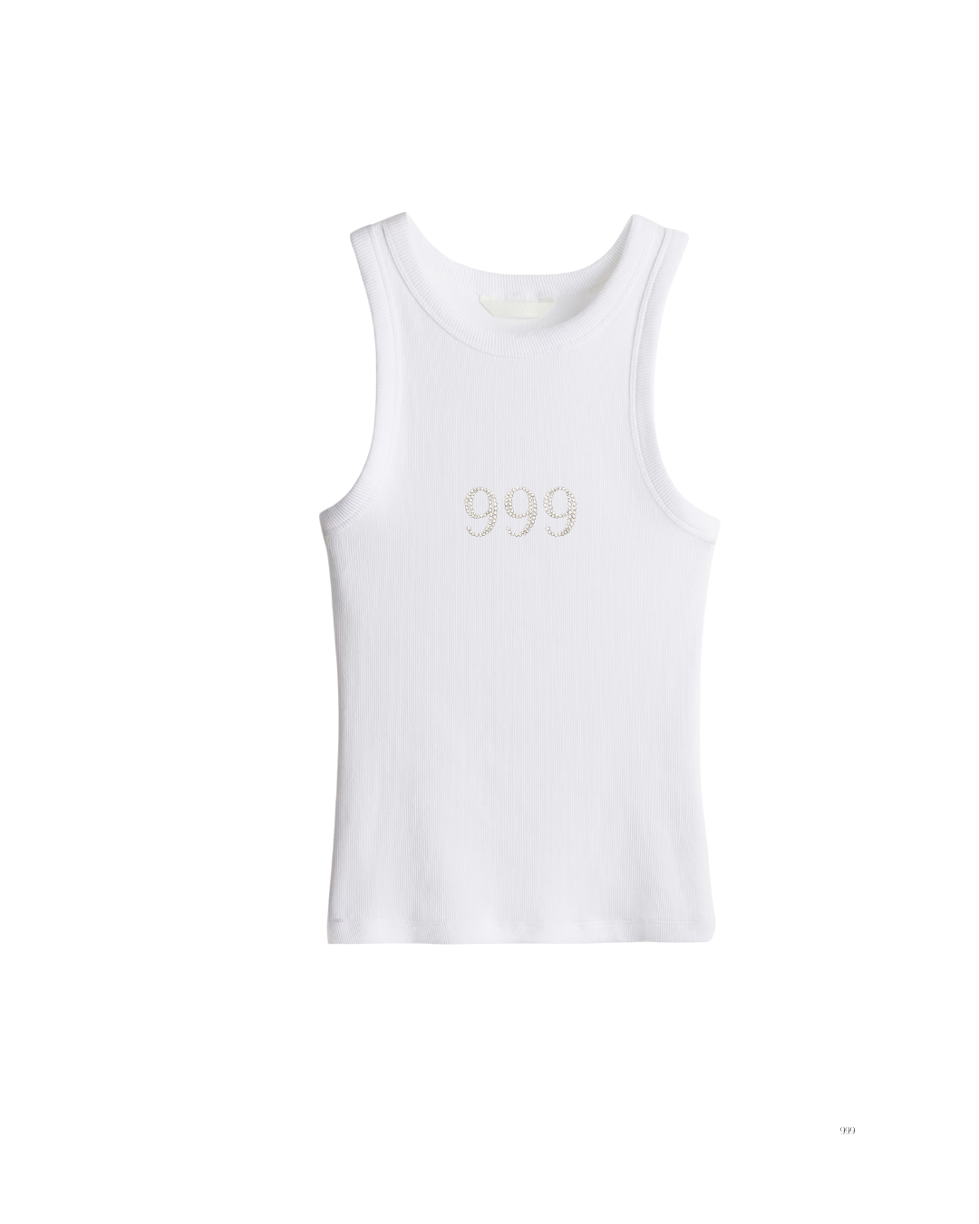 glamoureuze strass tanktop, perfect voot avondjes uit