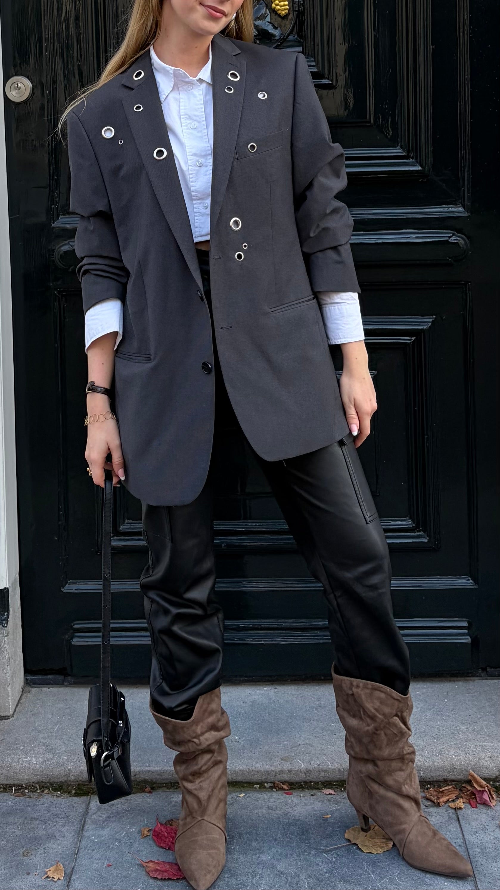 club nine redesigned blazer met unieke details