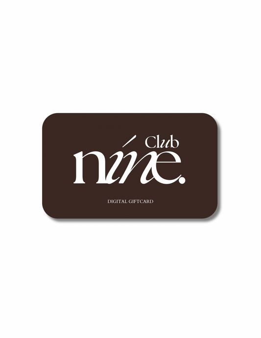 club nine digitale giftcard voor unieke redesigned fashion kleding
