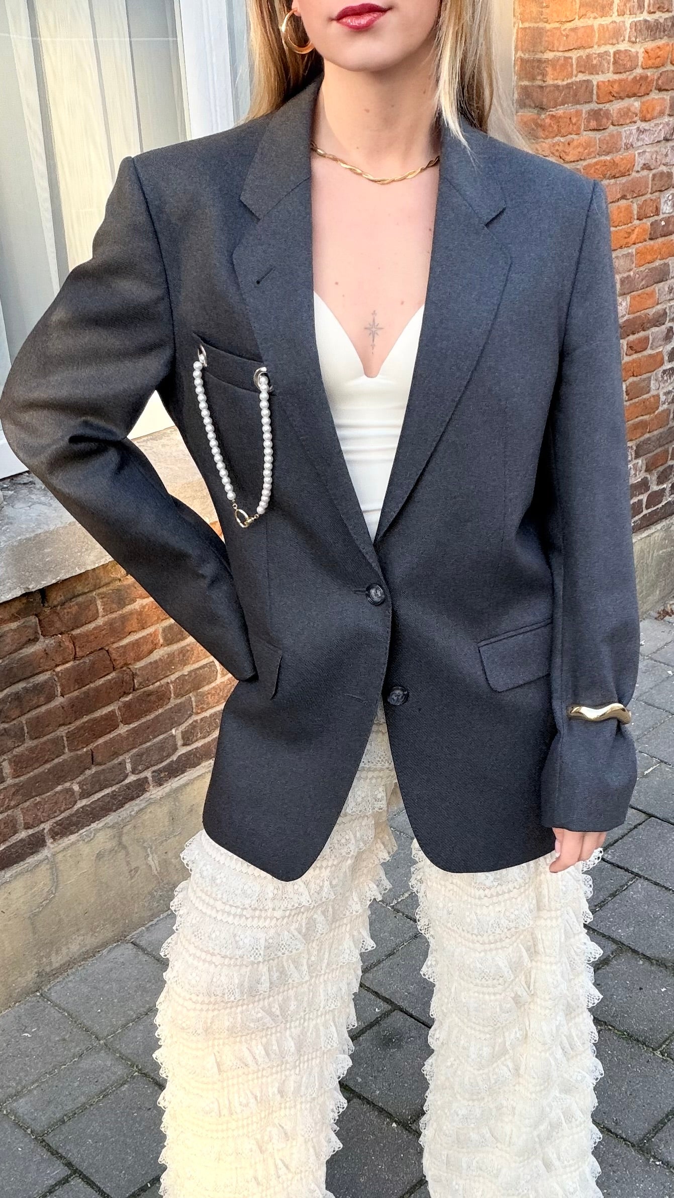 Vintage restyled blazer